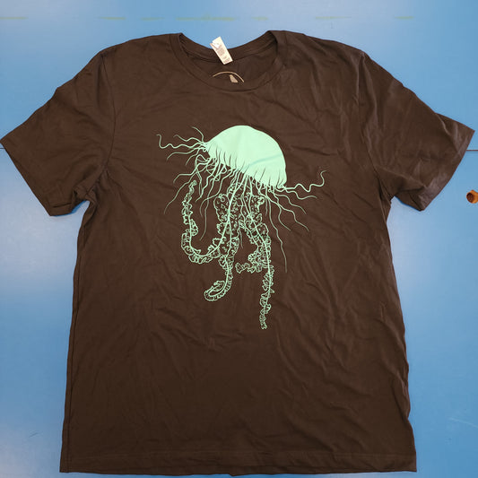 Blemished - Sashay Jellyfish Unisex T-Shirt - Dark Grey