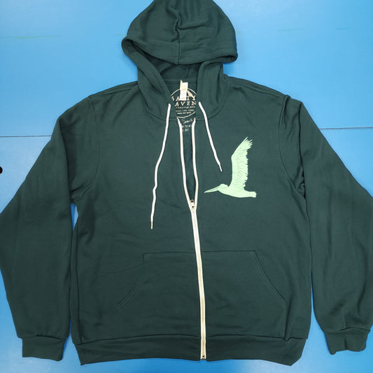 Blemished - Gateway To The Sea Zip-Up Hoodie - Atlantic