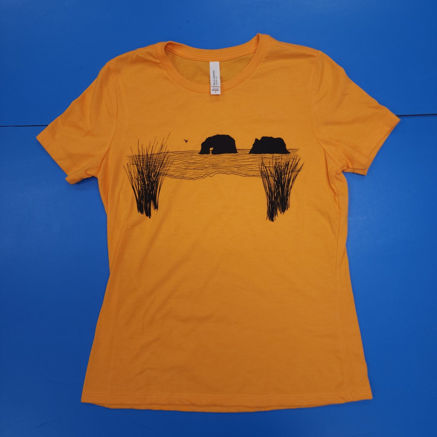 Blemished - Twin Rocks Ladies Cut T-Shirt - Heather Marmalade