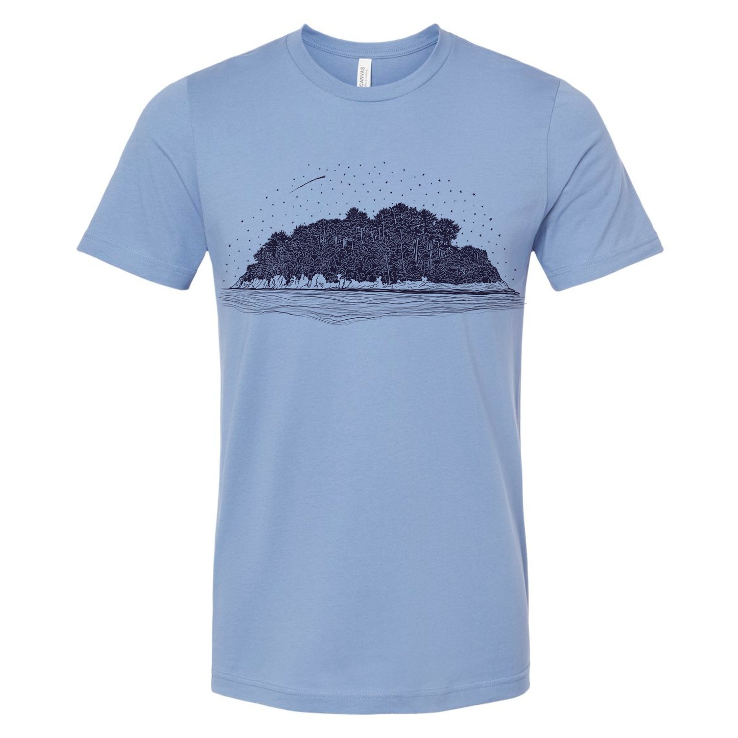 Dream Island T-Shirt - Unisex Lavender Blue