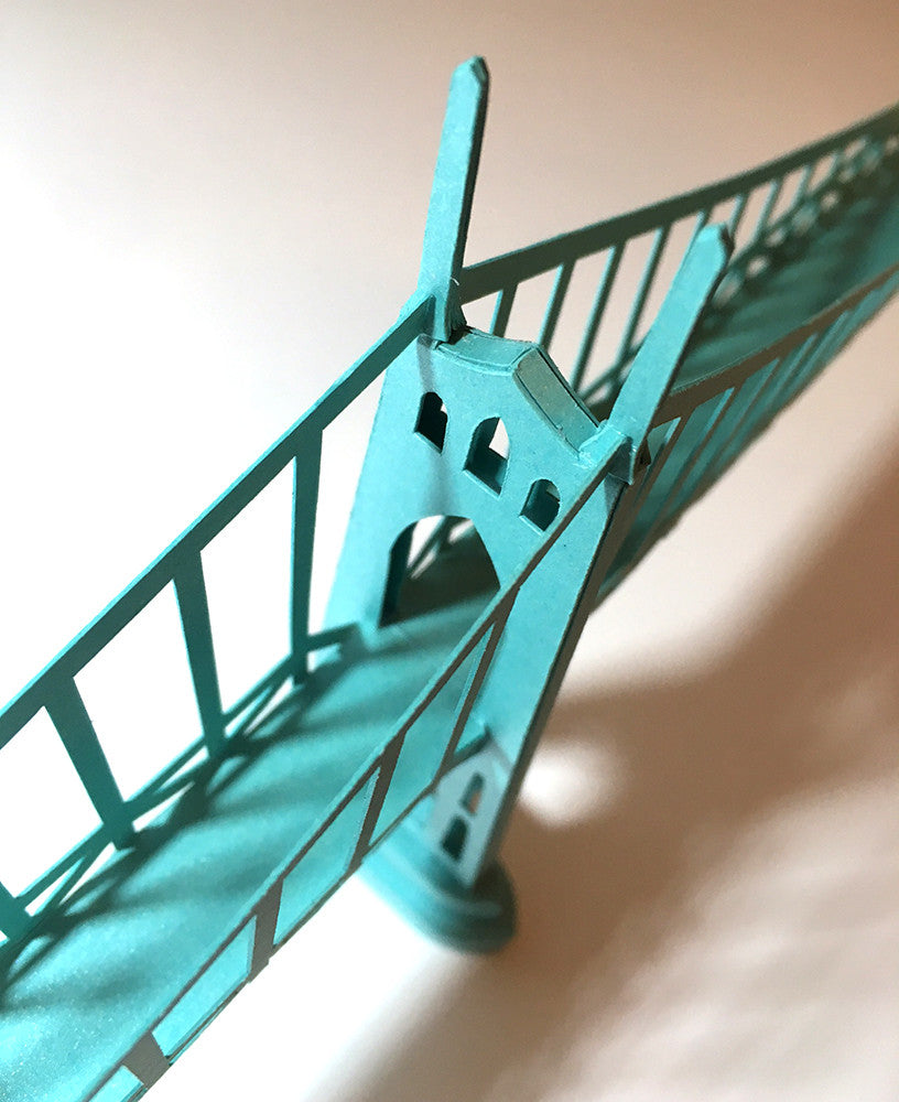 St Johns Bridge Paper Model Kit