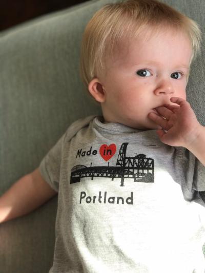 Made In Portland One Piece - Infant Heather