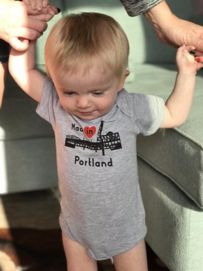 Made In Portland One Piece - Infant Heather