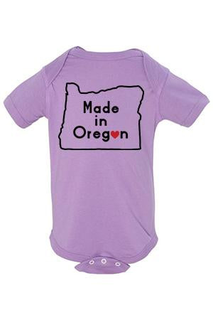 Made In Oregon One Piece - Infant Lavender