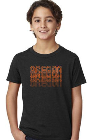 Oregon Fade T-Shirt - Toddler Black