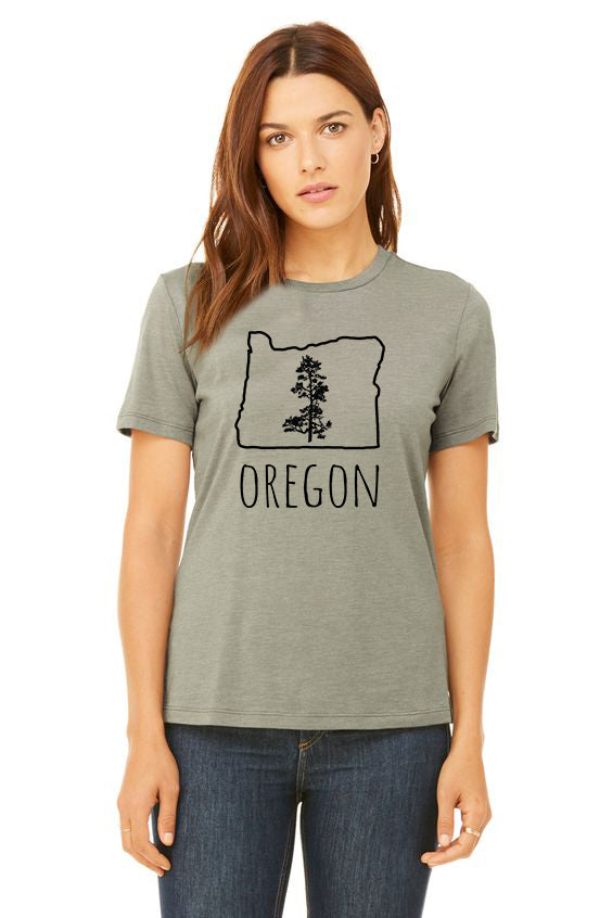 Oregon Pine T-Shirt - Women's Harther Stone