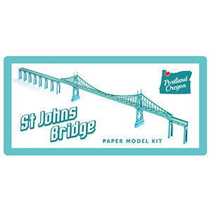 St Johns Bridge Paper Model Kit