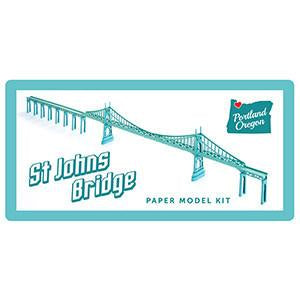 St Johns Bridge Paper Model Kit