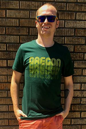 Oregon Fade T-Shirt - Unisex Forest